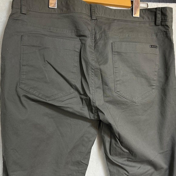 Lot of 2 Calvin Klein Men's Pants Trousers Slacks Chino Black/Grey Slim 34 X 30 - Picture 6 of 14